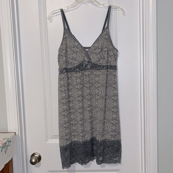 Avenue Floral and Geometric Print Nightgown - Picture 1 of 9